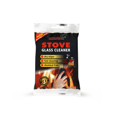 Trollull Stove Glass Cleaner Steel Wool Pack 2 Fire Stove Soot Remover