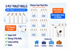 Classic Toilet Rolls 3 Ply Quilted Tissue Bulk Luxury Soft Strong Paper
