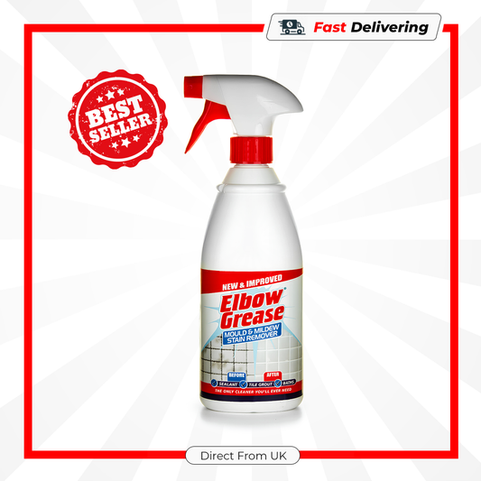 Elbow Grease Mould & Mildew Stain Remover 700ml Bleach Bathroom Spray