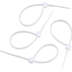 Securlec White Cable Ties 3.6mm x 140mm Pack 100