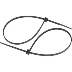 Securlec Black Cable Ties 4.5mm x 200mm Pack 100