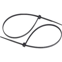 Securlec Black Cable Ties 4.5mm x 200mm Pack 100