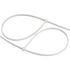 Securlec Black Cable Ties 4.5mm x 200mm Pack 100