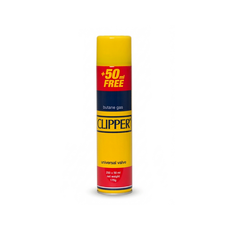 CLIPPER High Quality Universal Gas Lighter Butane Gas Fuel Fluid Refill 300ML