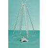 Premier Metal Card Holder Silver 50cm