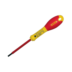 Stanley FatMax Screwdriver Insulated Parallel Packaged 4mm x 100mm