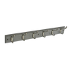 Securit Grey Hat & Coat Board 4 Satin Hooks