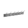 Securit Grey Hat & Coat Board 4 Satin Hooks