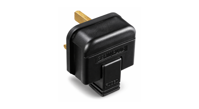 Masterplug HDPT13 Heavy Duty 13 Amp Rewireable Heat-Resistant Rubber Plug