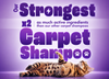 Carpet Shampoo Cleaner Solution Removes Pet Urine, Odours & Stains Deodoriser 5L
