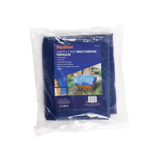 SupaTool Tarpaulin 3.6m x 2.7m