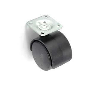 Securit Twin wheel castor plate fix 40mm, only available by special order