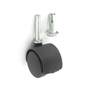 Securit Twin wheel castor peg fix 40mm, only available by special order