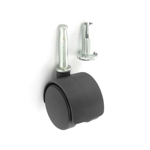 Securit Twin wheel castor peg fix 40mm, only available by special order