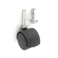 Securit Twin wheel castor peg fix 40mm, only available by special order