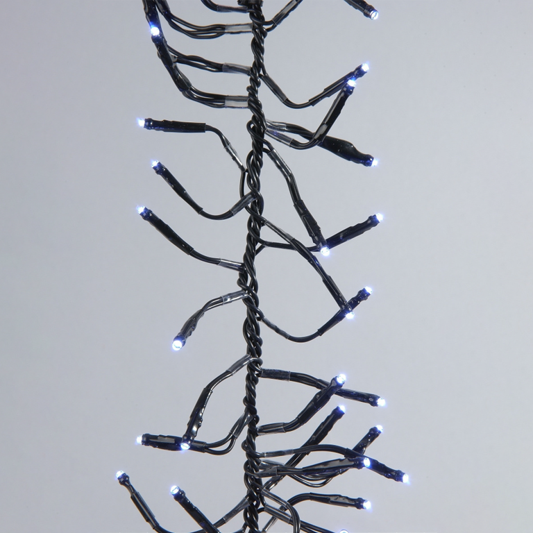 Kaemingk 1512 LED Twinkle Cluster Lights 1350cm, Cool White