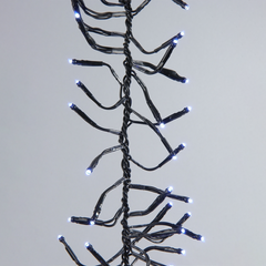 Kaemingk 1512 LED Twinkle Cluster Lights 1350cm, Cool White