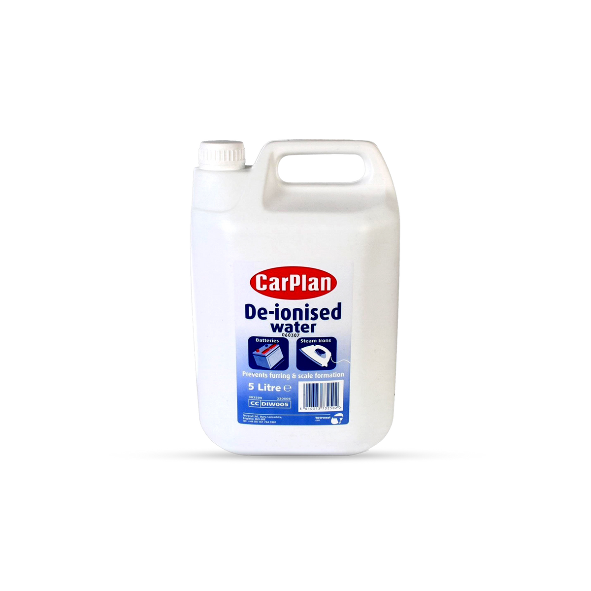 Carplan De-Ionised Water 2.5L