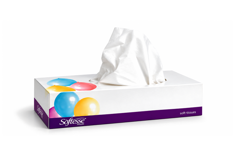 150 Pack ULTRA SOFT LUXURIOUS FACIAL FAMILY TISSUES 2 Ply Carboots Markets