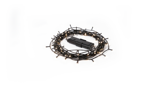 Kaemingk LED Durawise Outdoor Twinkle Lights 1.7m 24 Bulb Warm White Battery