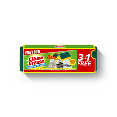 Elbow Grease Slim Heavy Duty Scrub Pads, Scourers & Sponges Cleaning Pack