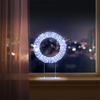 Premier Silver Table Top Wreath 720 LEDs 45cm Christmas Holiday Décor Decoration