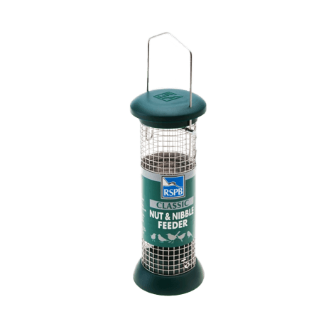 RSPB Bird Feeders Set - Peanut, Seed, Nyjer & Window Feeder Bundle- Small/Medium