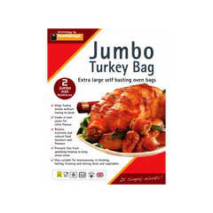 Toastabags Jumbo Turkey Roasting Bags 2 Pack Oven Cooking Non Stick Bags