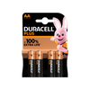 Duracell Plus Power Batteries AA Pack 4