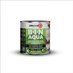 Zinsser B-I-N Aqua Primer Sealer Stain Killer 1L Water-Based Interior Exterior