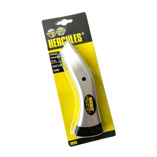 Hercules Fishtail Trimming Knife Retractable