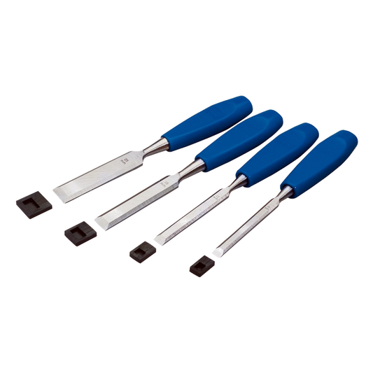 Draper Bevel Edge Wood Chisel Set 120mm 4 Piece