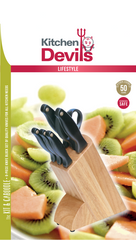 Kitchen Devils Knife Block Set