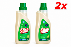 6x Dri-Pak Pure Liquid Soap Flakes 750ml Scent Free Laundry Household Cleaner