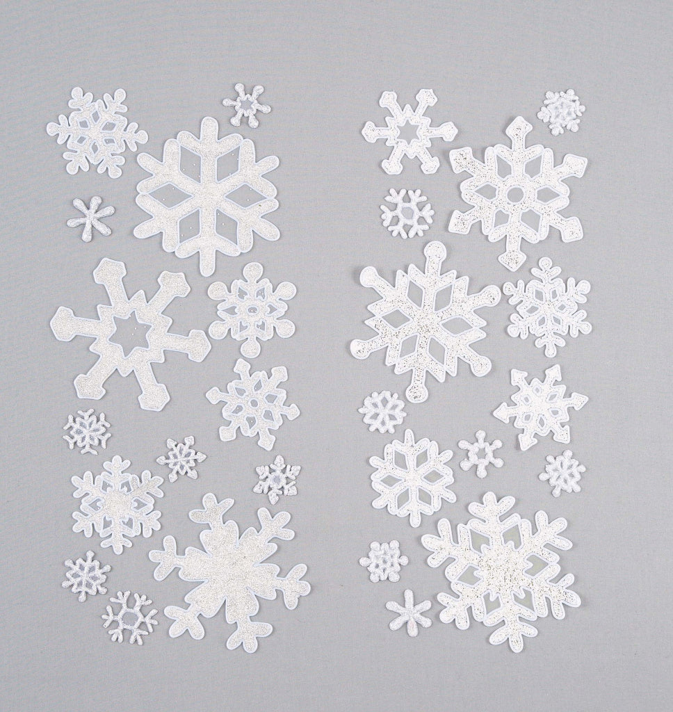 Premier Snowflake Window Sticker Set 13 Pack
