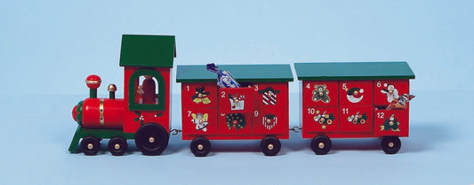 Premier Wooden Train Advent 45cm