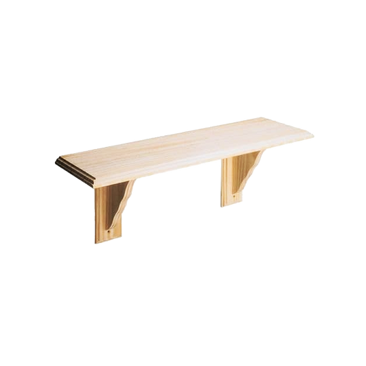 Core Natural Wood Shelf Kit Pine 1185mm