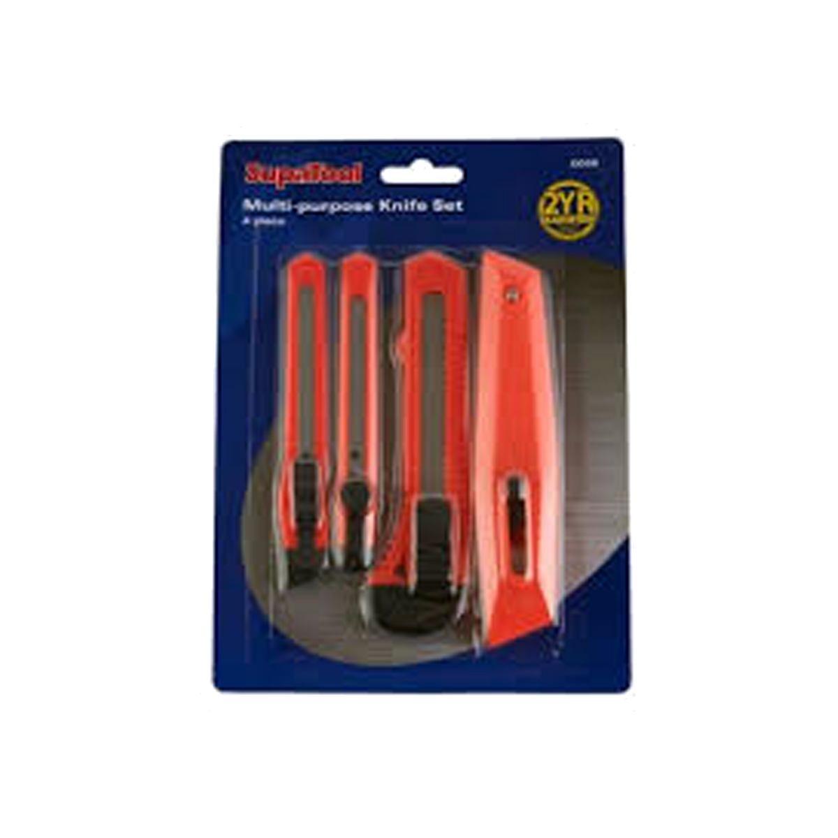 SupaTool 4 Piece Multi Purpose Knife Set
