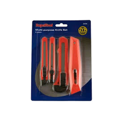 SupaTool 4 Piece Multi Purpose Knife Set