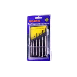 SupaTool Precision Screwdriver Set 6 Piece