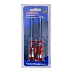 SupaTool Pocket Clip Screwdriver Set 2 piece