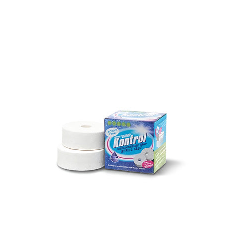 Kontrol Refill Tabs 2 x 450g Unscented Moisture Absorber Refill for Dehumidifiers