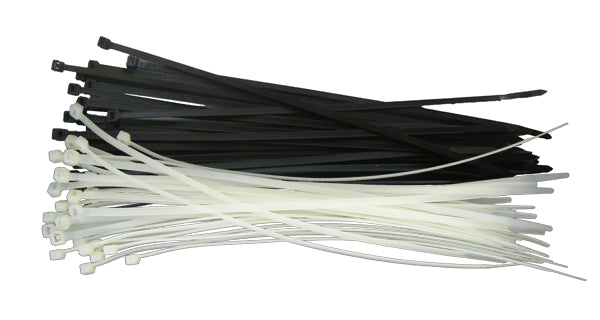 Securlec Black Cable Ties 7.6mm x 370mm Pack 100