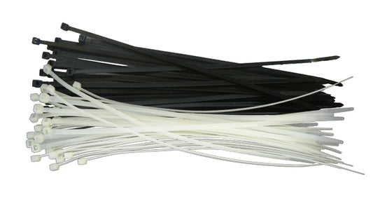 Securlec Black Cable Ties 7.6mm x 370mm Pack 100