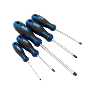 Draper Soft Grip Screwdriver Set 5 Piece