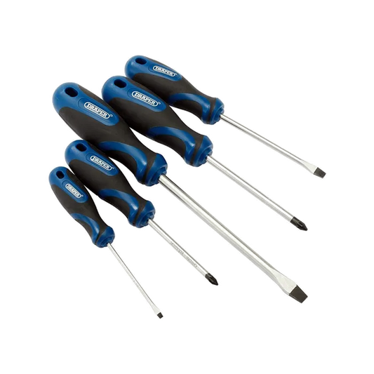Draper Soft Grip Screwdriver Set 5 Piece
