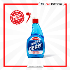 Blue Star De-Icer Trigger 500ml Car Windscreen Ice Remover Fast Acting