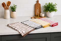 100% Cotton Terry Tea Towels Kitchen Dish Cloth Drying & Cleaning Cloth