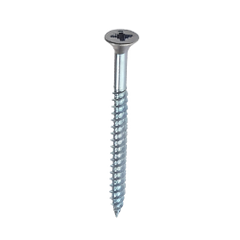 Securit Countersunk Zp Screws, Pack of 10 5x75mm