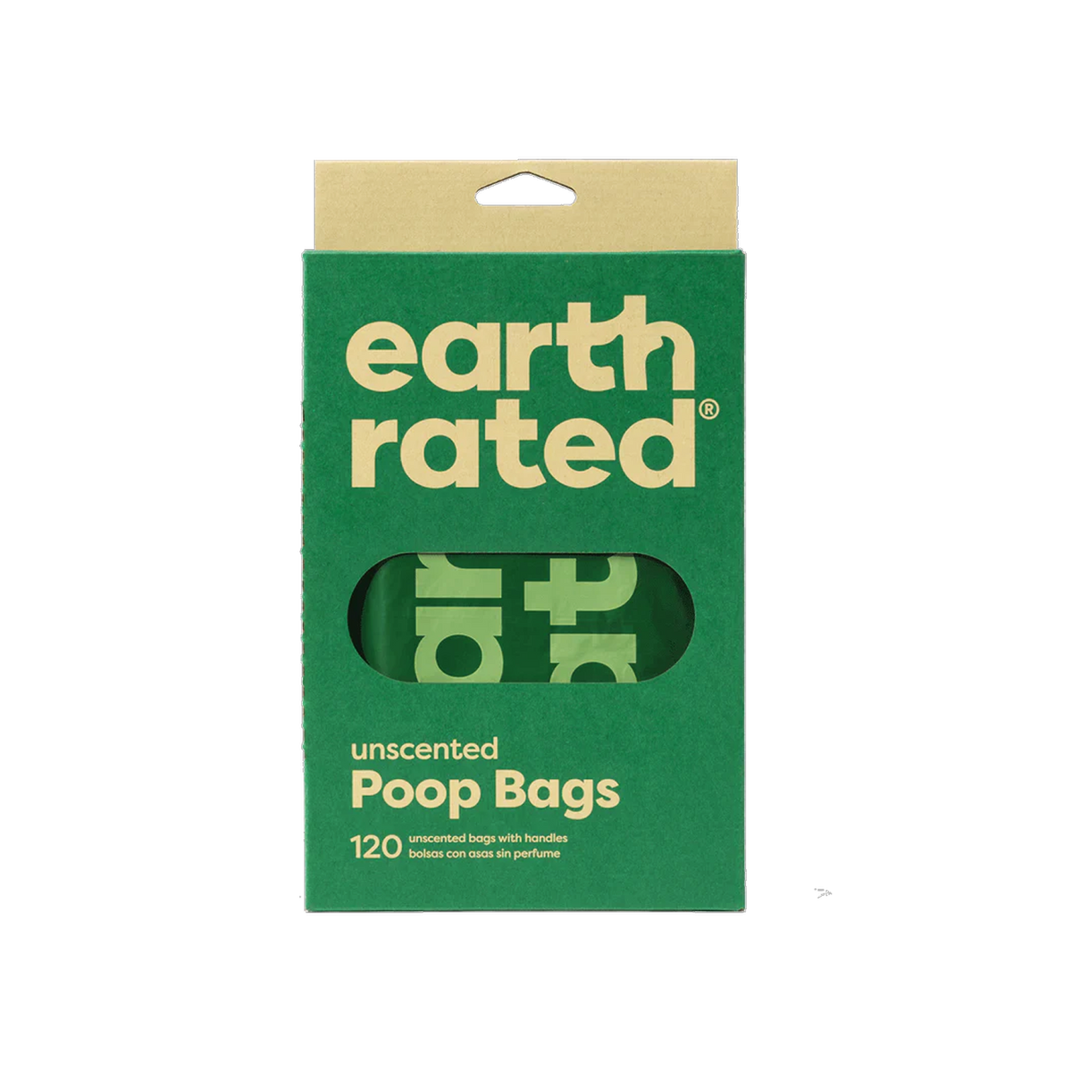 Earth Rated 120 Easy Tie Handle Poop Bags Unscented